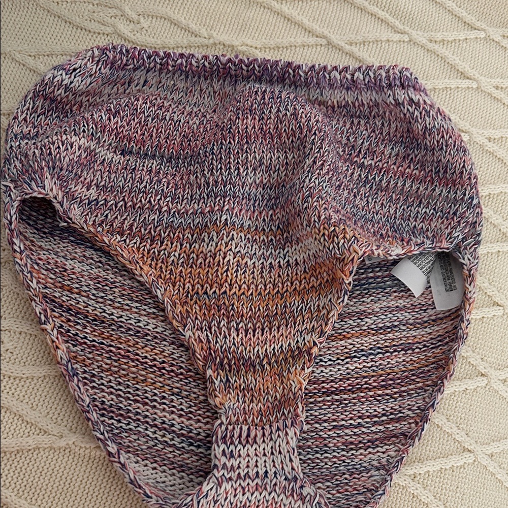 Zara Multicolor Knit Bikini Bottom
